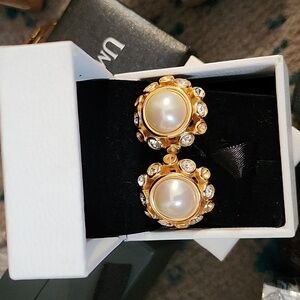 Christian Dior Vintage Signed Clip-on earrings